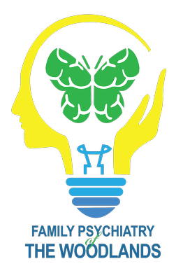 Woodlands Family Psychiatry logo — Mako Logics client
